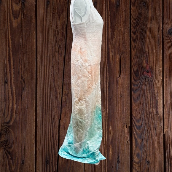 Retrofete Pastel Ombre Rainbow Long Sequin High‎ Slit XS or XXS - Picture 4 of 6